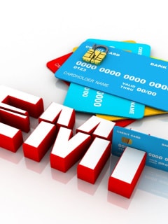 EMI on credit cards