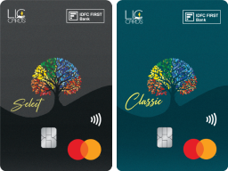 LIC IDFC FIRST Bank Credit Cards