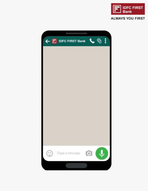 is whatsapp safe to send bank details