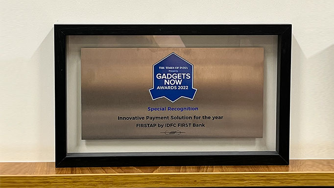 Innovative Payment Solution of the Year – The Times of India Gadgets Now Awards, 2022