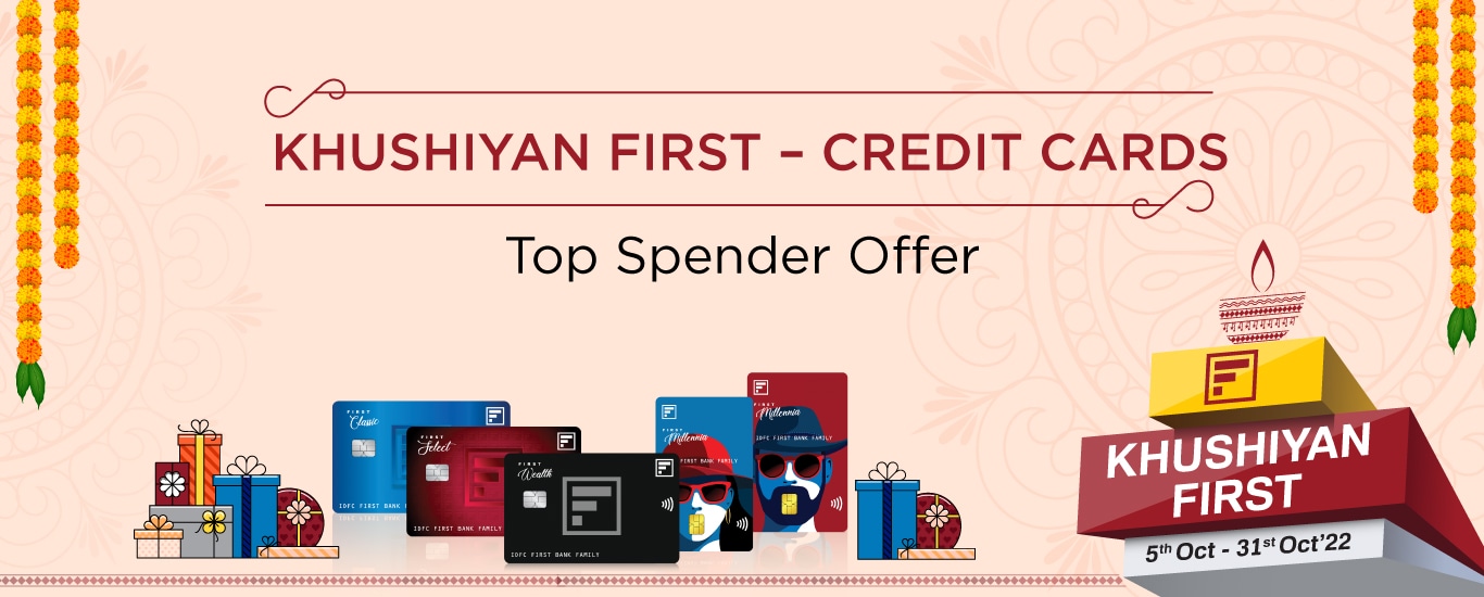 Top Spender Festive Campaign T&C IDFC FIRST Bank