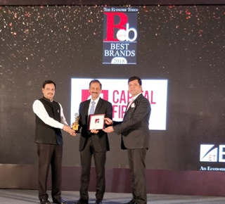 The Economic Times Best BFSI Brand Award of the year