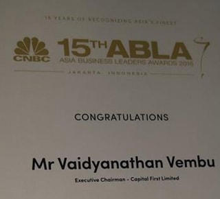 CNBC 15th Asia Business Leaders Awards of the year