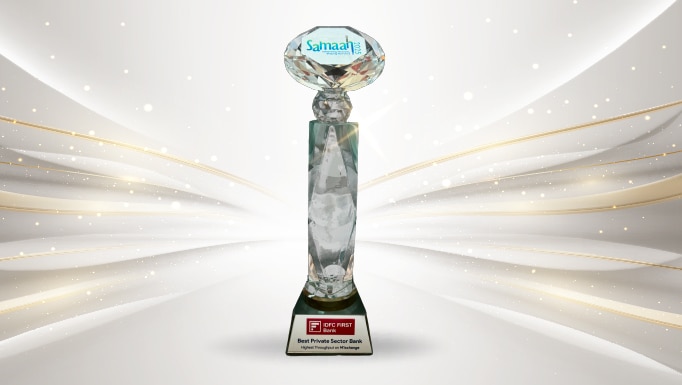 IDFC FIRST Bank wins the Best Private Sector Bank Award 
