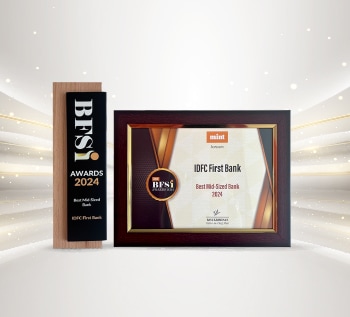 IDFC FIRST Bank wins the Best Mid-Sized Bank Award