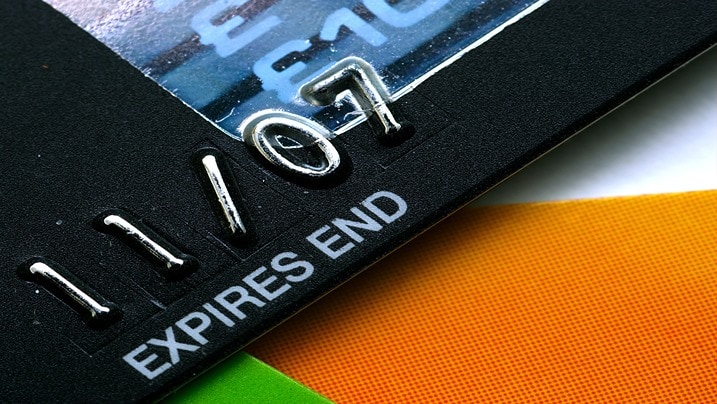 credit card expiry date