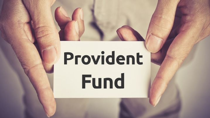 provident fund card