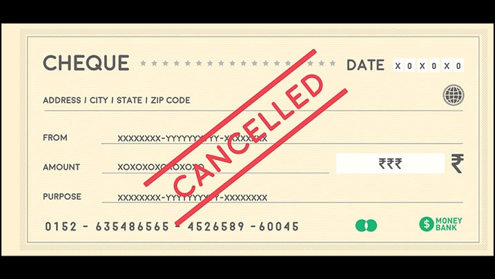 Cancelled Cheque