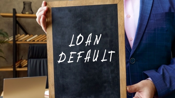 What happens when you default on a personal loan?