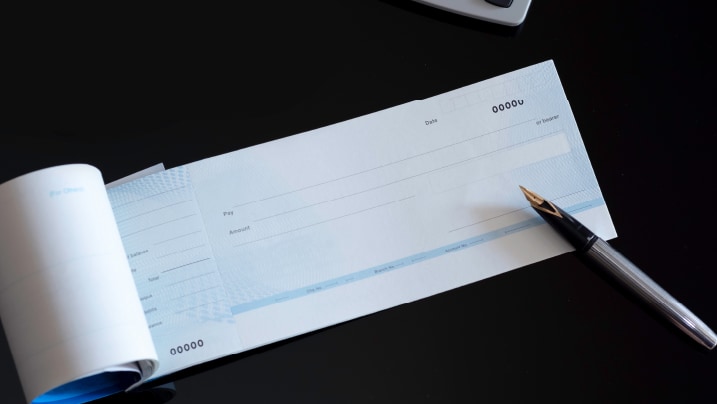 cheque book meaning and charges 
