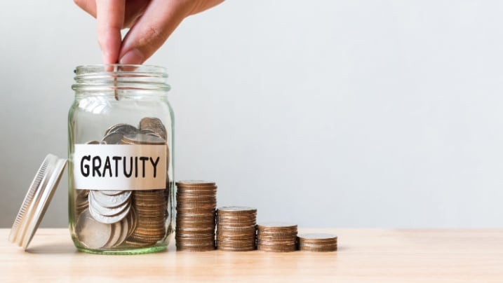 claim gratuity