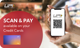 Powered with UPI RuPay Credit Card - IDFC FIRST Bank