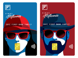 IDFC-FIRST-Millenia-card