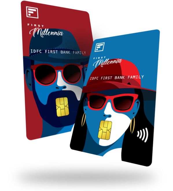 IDFC first bank credit card-millennia
