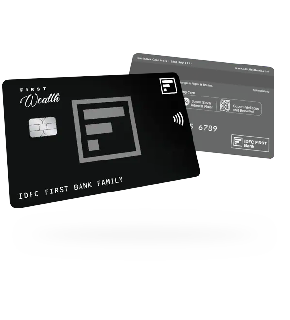 IDFC first bank credit card-wealth
