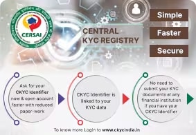 Steps for Central KYC Registry