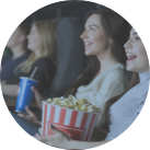 Icon representing entertainment rewards