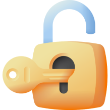 Icon of a safe indicating security