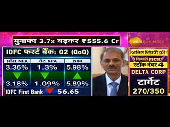 Mr. V Vaidyanathan, MD & CEO, IDFC FIRST Bank speaks to Zee Business on Q2 FY23 results