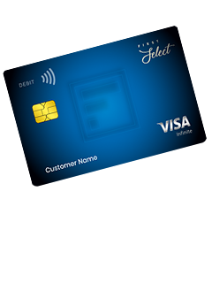 FIRST Select Debit Card