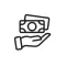 Breakdown of salary components icon